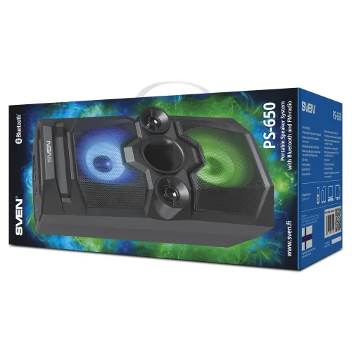 Głośnik Bluetooth Sven PS-650 50W Czarny