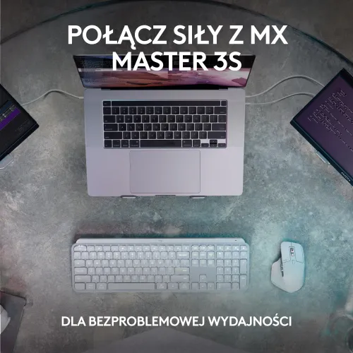 Klawiatura membranowa Logitech MX Keys S - grafitowy