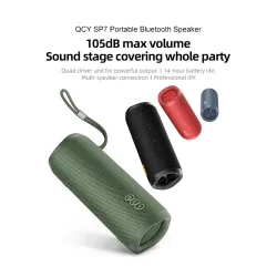 Głośnik Bluetooth QCY SP7 40W Zielony