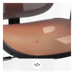Fotel DIABLO CHAIRS V-Basic Czarno-pomarańczowy