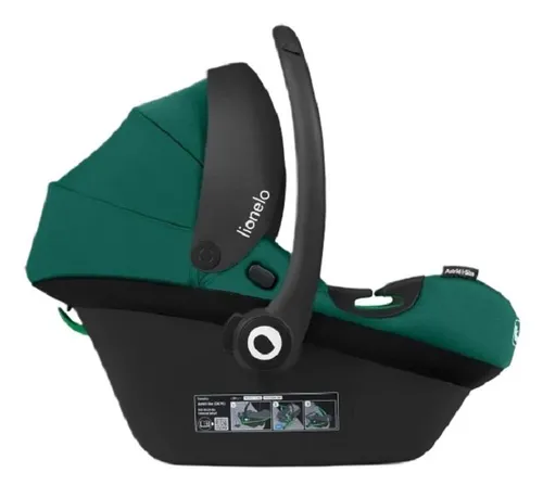 Fotelik samochodowy LIONELO Astrid i-Size 40-87 cm (0-13 kg) Zielony