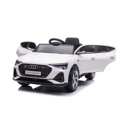 Auto Na Akumulator Dla Dziecka Audi E-Tron 4X4 LED Eva Radio MP3 Skóra