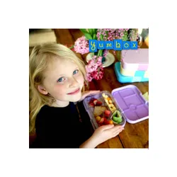 Szczelna średnia śniadaniówka Yumbox Original - lavande purple / unicorn