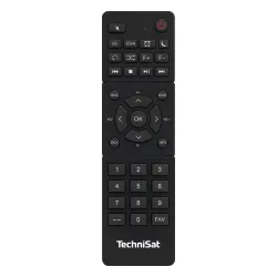 Radioodbiornik TechniSat DigitRadio 10 IR Radio FM DAB+ Internetowe Bluetooth Czarno-srebrny