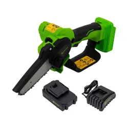 Piła akumulatorowa GREENSO UAO009 + Akumulator GREENSO UAO001 2.0 Ah 20V + Ładowarka GREENSO UAO003
