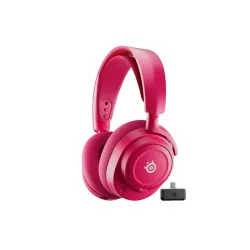 Słuchawki bezprzewodowe z mikrofonem SteelSeries Arctis Nova 7 Wireless Gen 2 Nauszne Magenta