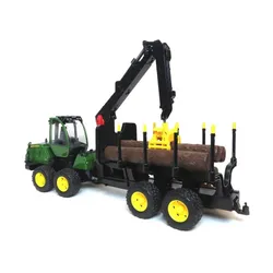 BRUDER Ładowacz John Deere 1210E z chwytakiem