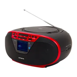 Radioodtwarzacz Aiwa Boombox BBTU-500DAB/RD Bluetooth DAB+ Czerwony