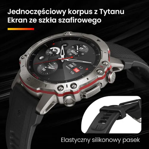 Smartwatch AMAZFIT Falcon Tytanowy
