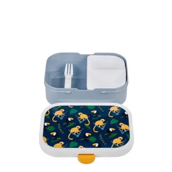 Zestaw dziecięcy bidon i lunchbox Campus Mepal - jungle