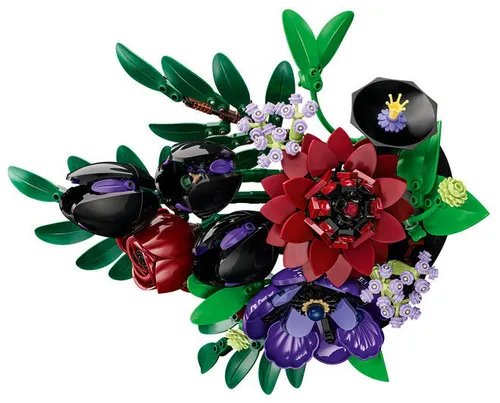 LEGO 11513 Botanicals Kompozycja z ciemnych kwiatów