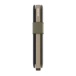 Portfel kieszonkowy RFID Secrid Bandwallet Liba - black / olive