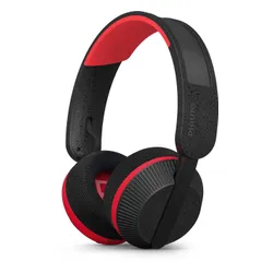 Słuchawki nauszne PHILIPS TAA6219BK/00 Wodoodporne Czarno-czerwony