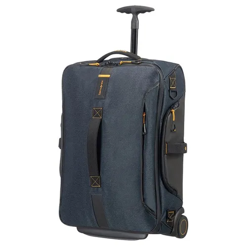 Маленькая дорожная сумка на колесиках Samsonite Paradiver Light Duffle-jeans blue