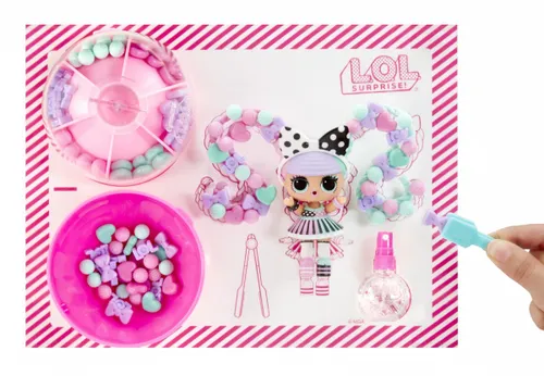 Mga Lalka L.O.L. Surprise Hair Beads Tots Display 33 sztuki
