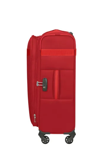 Samsonite CityBeat-red Orta Genişletilebilir Bavul