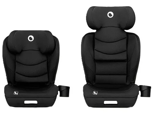 Fotelik samochodowy LIONELO Neal i-Size 100-150 cm (15-36 kg) Czarny