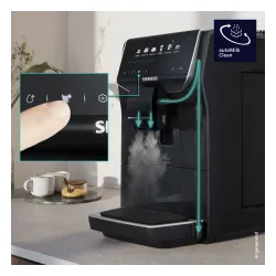 Ekspres Siemens EQ500 iAroma Piano Black TP551E19 Szerokość 26,5cm