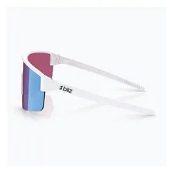 Okulary przeciwsłoneczne Bliz P004 Small Nano Optics Nordic Light matte white/begonia/violet blue multi