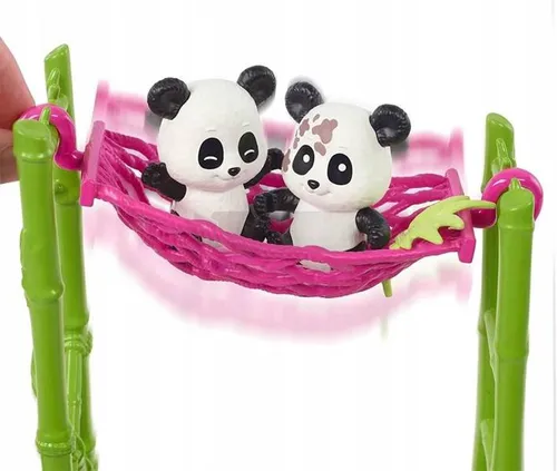 LALKA BARBIE WETERYNARZ OPIEKA NAD PANDAMI HKT77