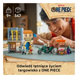 LEGO 75642 ONE PIECE: Столкновение с капитаном Смокером, набор кубиков 9+