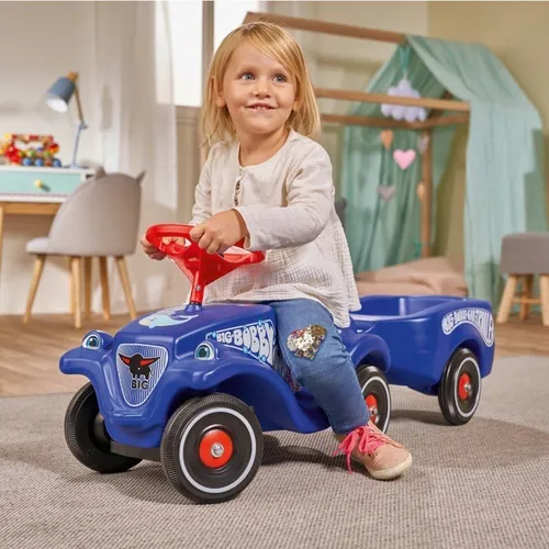 Big Klasyczny Jeździk Bobby Car z Rysunkiem Delfinka