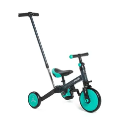 Rowerek biegowy trójkołowy Milly Mally 4w1 Optimus Plus mint