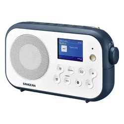 Radioodbiornik Sangean TRAVELLER 420 DPR-42BT Radio FM DAB+ Bluetooth Biało-niebieski