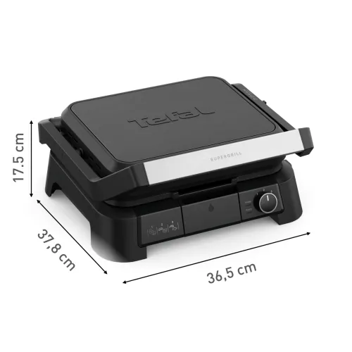 Grill elektryczny Tefal SuperGrill GC5108 600cm2