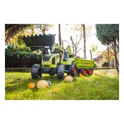 Traktor Na Pedały Dla Dzieci 3-6 Lat Do 50Kg Falk Claas Przyczepa Łyżka Spychacz