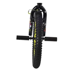 Rower dziecięcy KARBON Stickerboomb BMX 20 Czarno-limonkowy