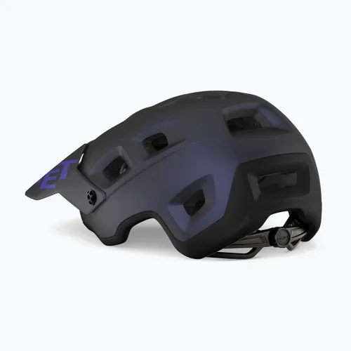 Kask rowerowy MET Terranova deep purple matt