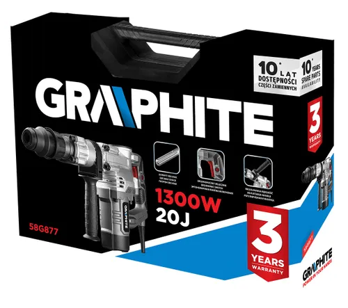 Отбойный молоток SDS Max Graphite 58G877