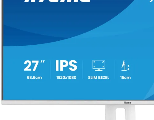 Monitor IIYAMA ProLite XB2797HSU-W1 27" 1920x1080px IPS 120Hz 1 ms [MPRT]