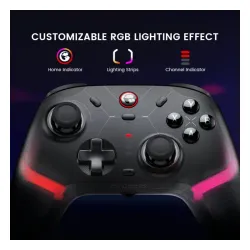 Pad GameSir HRG1013 Cyclone 2 Bundle Black do PC Nintendo Switch iOS Android Bezprzewodowy Czarny