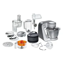 Robot kuchenny planetarny BOSCH MUM58364 1000W z krajarką w kostkę, blenderem kielichowym