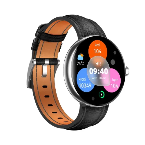 Smartwatch Forever Forevive 5 SB-365 41mm Czarny