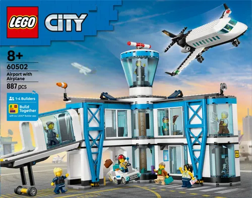 LEGO 60502 City Lotnisko z samolotem