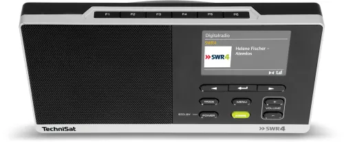 Radioodbiornik TechniSat DigitRadio 215 SWR4 Edition Radio FM DAB+ Czarny