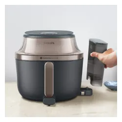 Air fryer Philips Ovi NA547/07 2000W 7,2l Aplikacja mobilna Gotowanie na parze