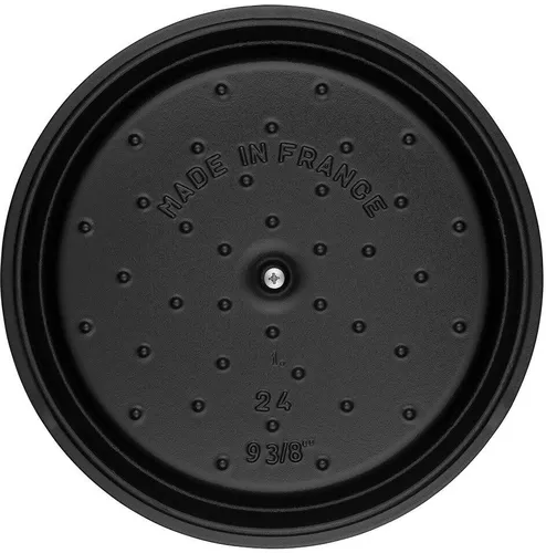 Garnek żeliwny okrągły 6.7 ltr STAUB LA COCOTTE Różowy