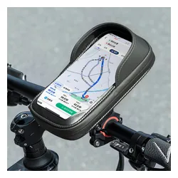 Torba rowerowa na kierownicę Rockbros 301101770001 WP Bike Phone Bag for 6.7" black