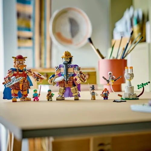 LEGO 75644 ONE PIECE: Дорри против Броги гиганты, набор кубиков 9+