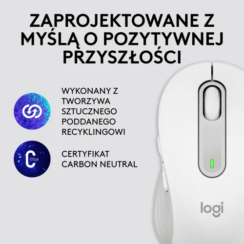 Myszka Logitech Signature M650 L - biały