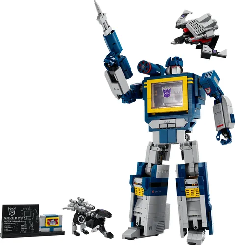 LEGO 10358 ICONS Transformers: Soundwave