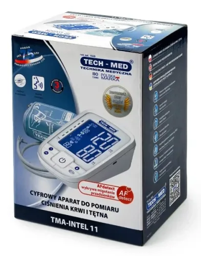 Ciśnieniomierz Tech-Med TMA-INTEL 11 Wykrywanie arytmii