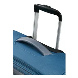 Walizka kabinowa American Tourister Pulsonic - coronet blue