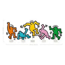 LEGO 31216 Art Keith Haring — tańczące postacie