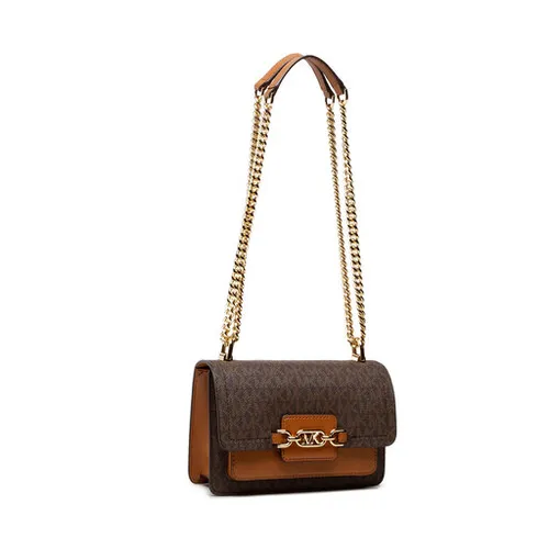 MICHAEL Michael Kors geanta Heather 32s2g7hc0b BRN / ghindă