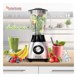 Blender kielichowy TURBOTRONIC TT-BG5 Srebrny
